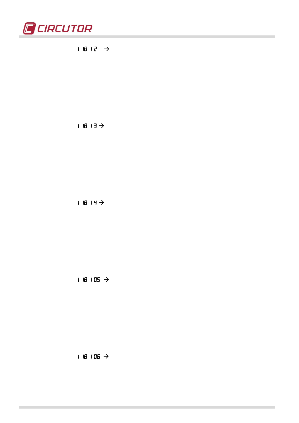 CIRCUTOR CIRWATT-B410T Series User Manual | Page 38 / 53