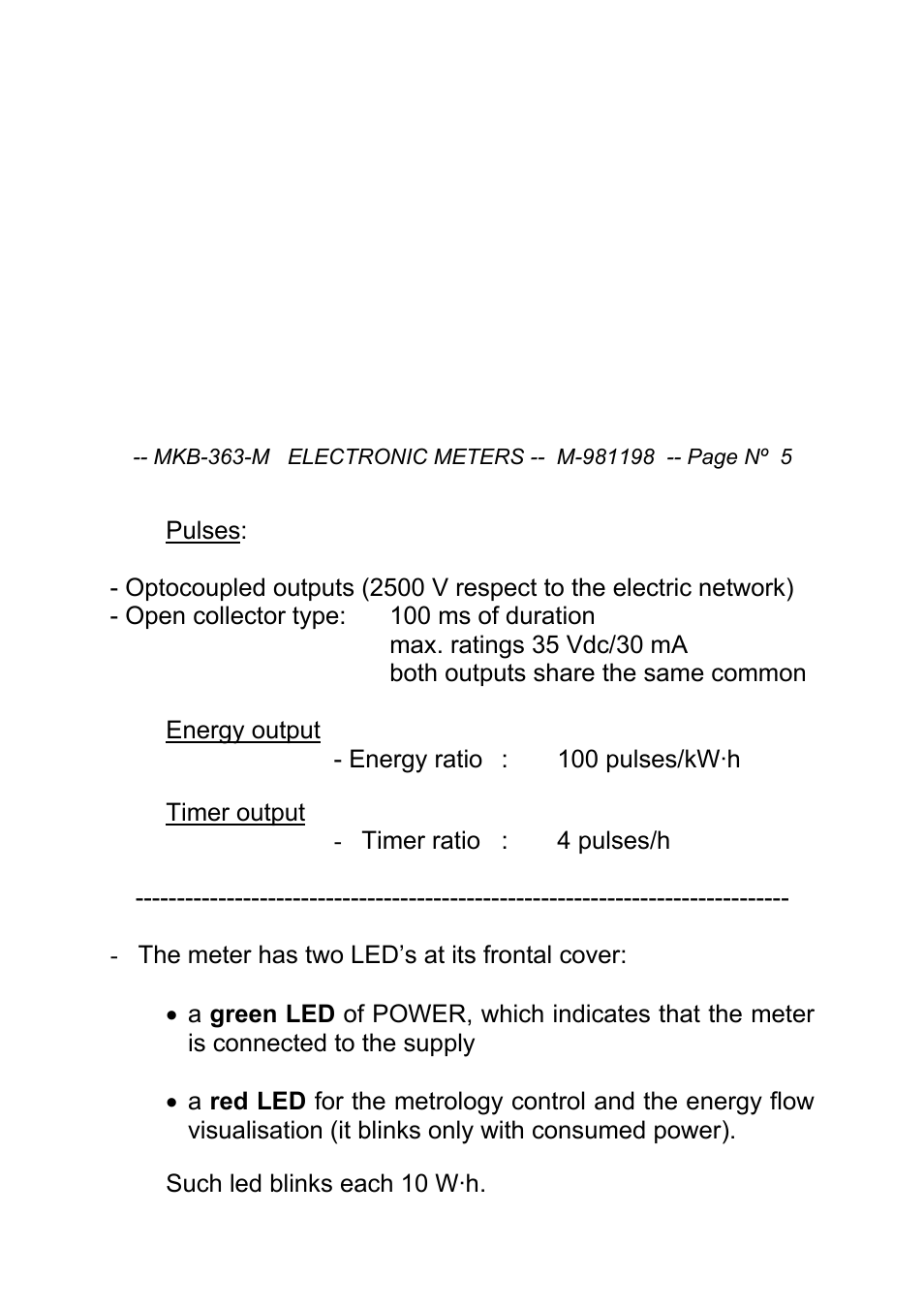CIRCUTOR MK-363-B Series User Manual | Page 5 / 15