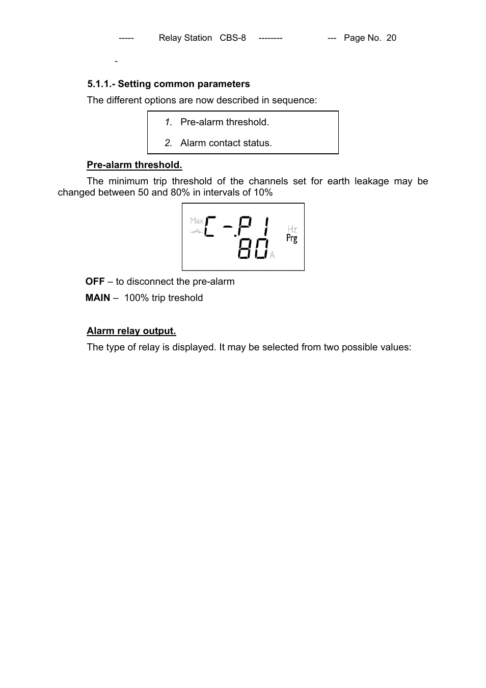 CIRCUTOR CBS8 (Available until stocks) User Manual | Page 21 / 41
