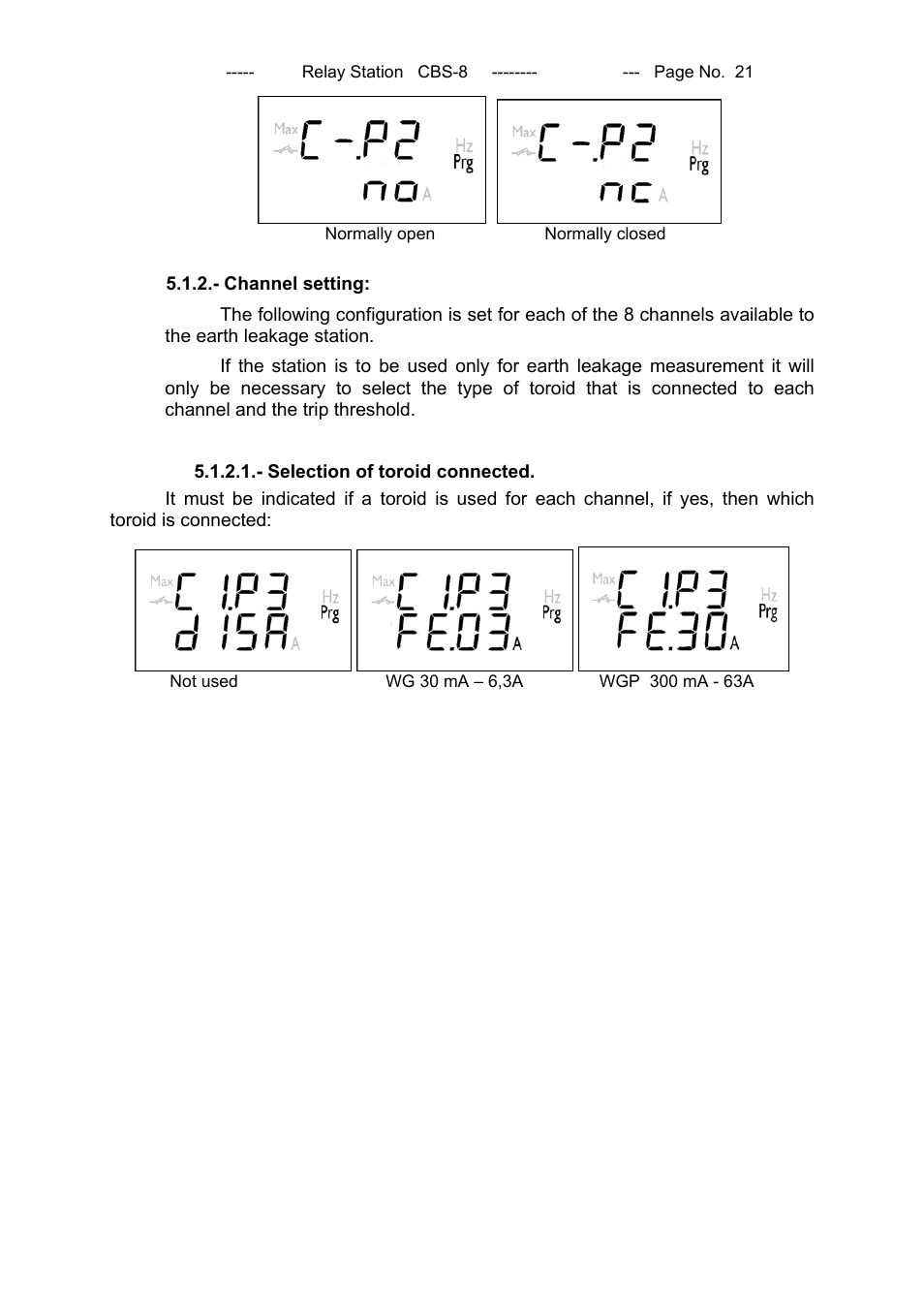 CIRCUTOR CBS8 (Available until stocks) User Manual | Page 22 / 41