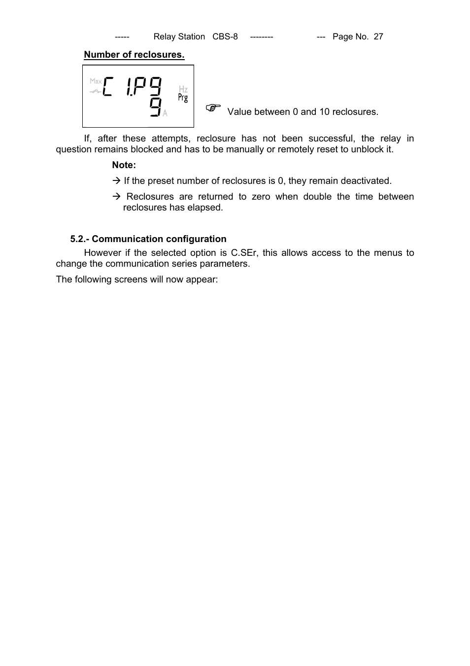 CIRCUTOR CBS8 (Available until stocks) User Manual | Page 28 / 41