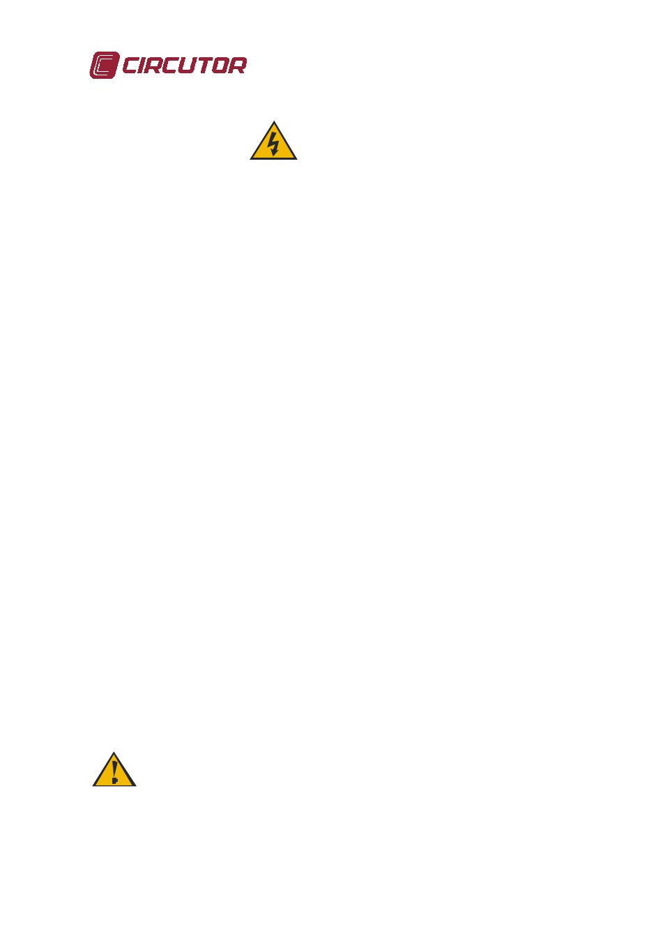 Safety, 7 instruction manual getest, Electrical shock | CIRCUTOR GETEST Series User Manual | Page 7 / 20