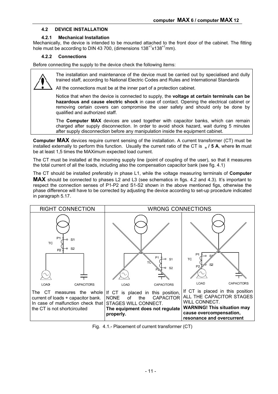 CIRCUTOR computer MAX Plug&Play series User Manual | Page 11 / 19