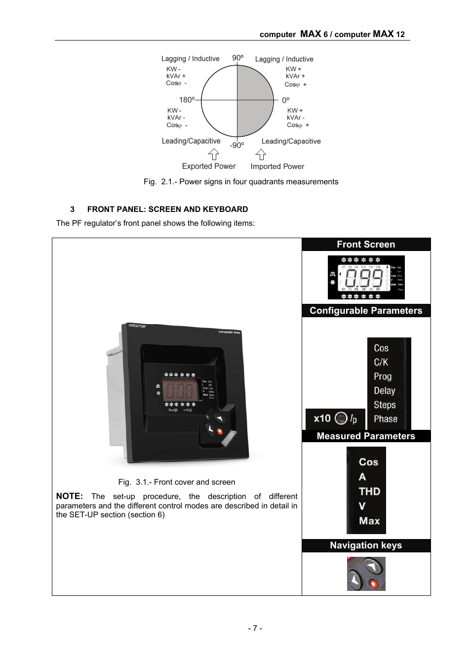 CIRCUTOR computer MAX Plug&Play series User Manual | Page 7 / 19