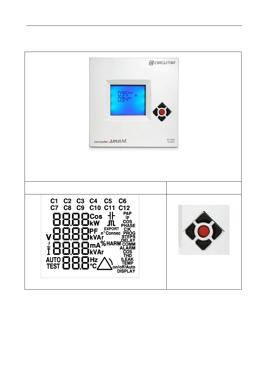 CIRCUTOR computer SMART Series (Available until stock) User Manual | Page 13 / 33