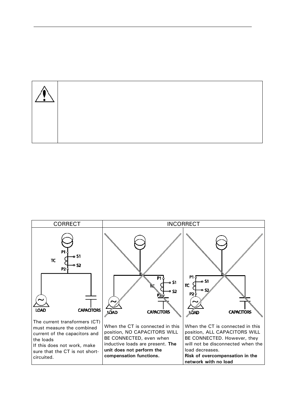 Correct incorrect | CIRCUTOR computer MAX f Series User Manual | Page 11 / 19