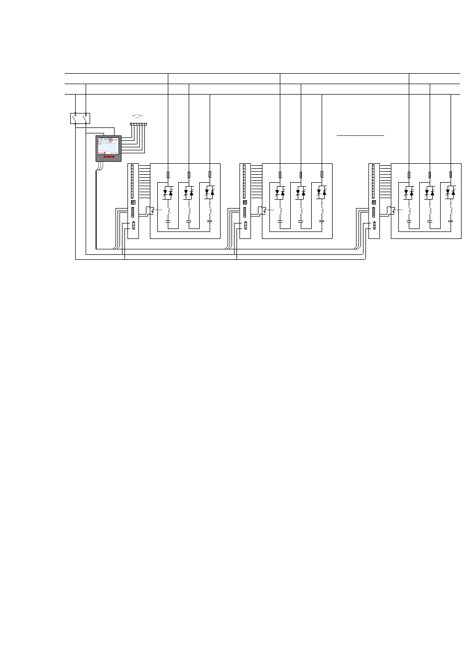 Standard connection diagrams, 3standard connection diagrams, F1 f2 f4 f3 | L1 l2 l3 n | CIRCUTOR computer PLUS-TF Series User Manual | Page 11 / 69