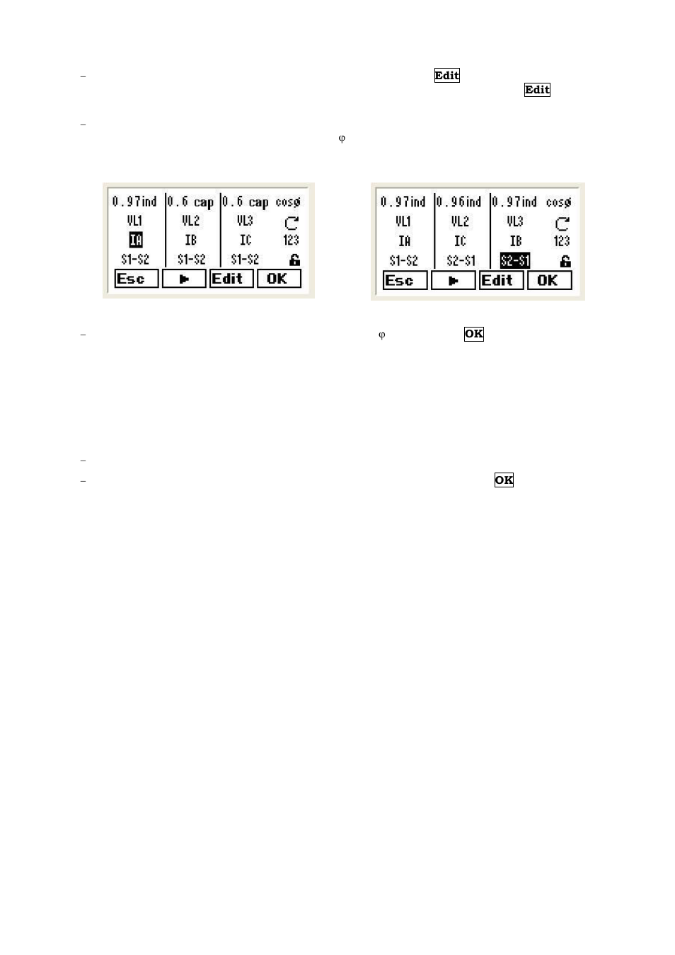 Adjusting the transformer ratios | CIRCUTOR computer PLUS-TF Series User Manual | Page 40 / 69