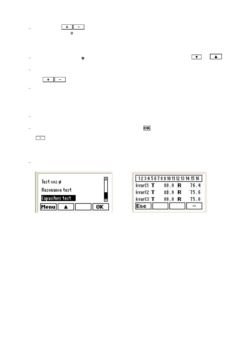 Apacitors | CIRCUTOR computer PLUS-TF Series User Manual | Page 64 / 69
