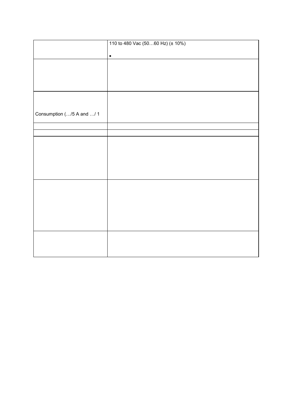 Technical specifications | CIRCUTOR computer PLUS-TF Series User Manual | Page 9 / 69
