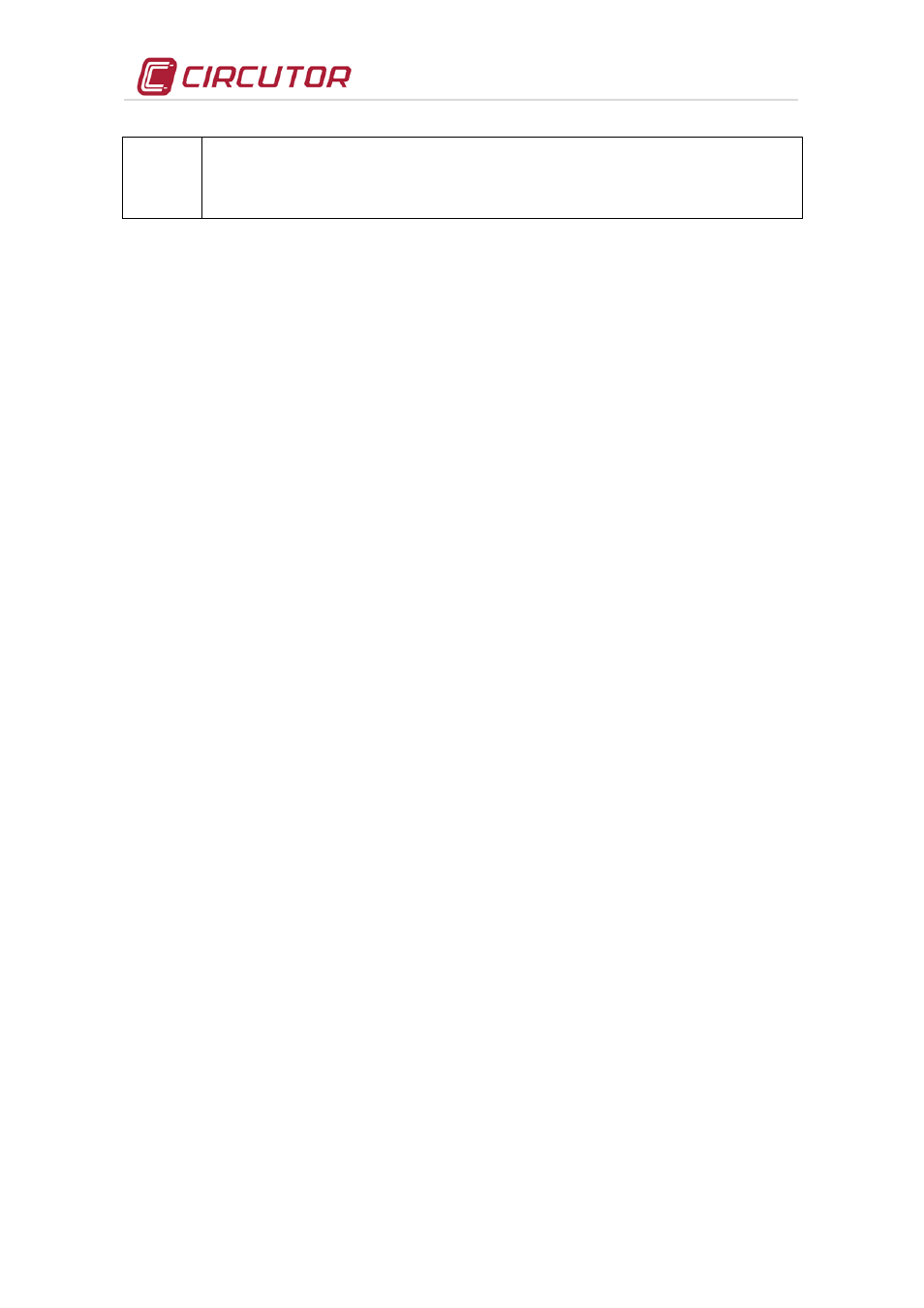 1 power circuit, Power circuit | CIRCUTOR OPTIM Series User Manual | Page 10 / 20