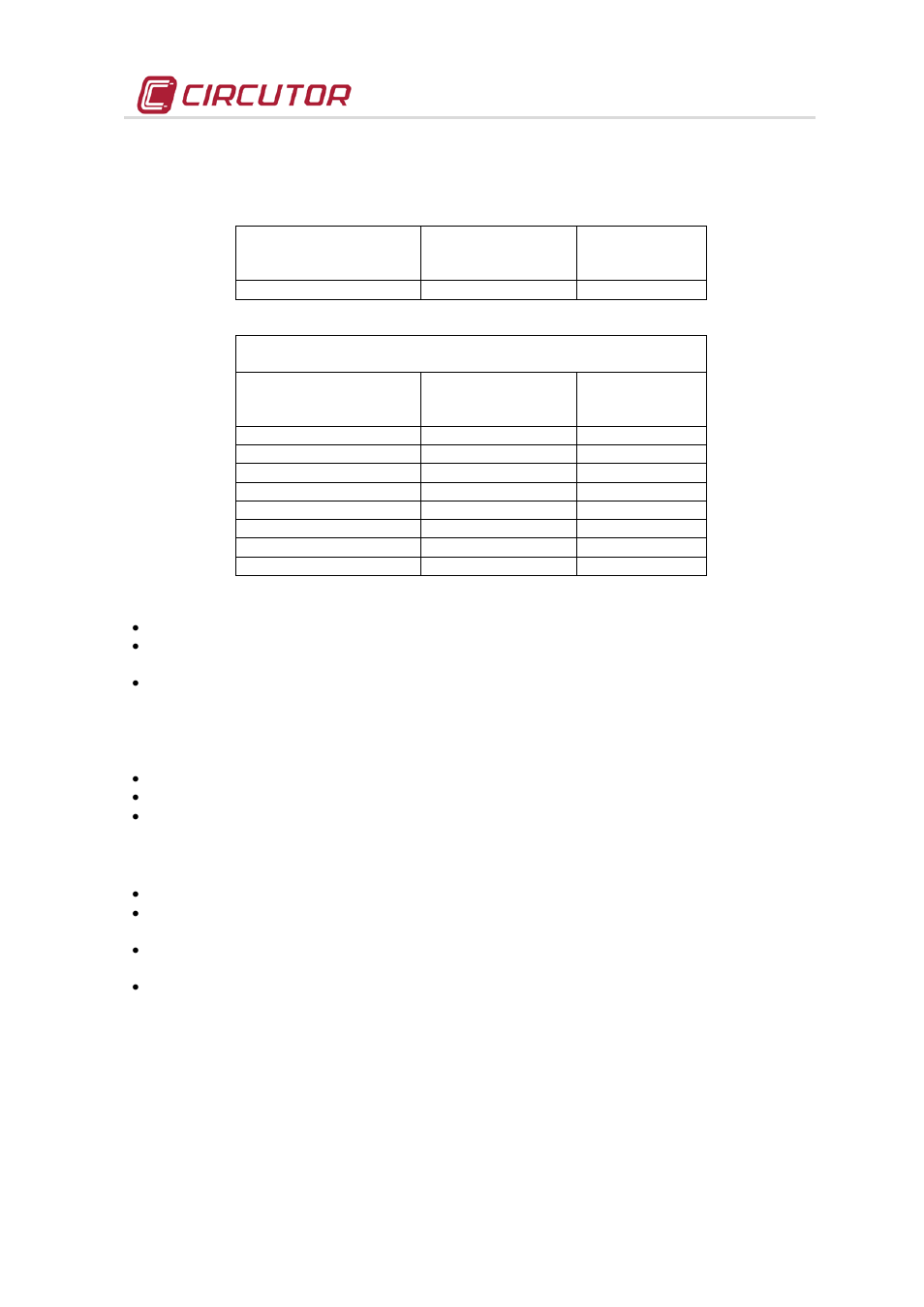 5 key points for inspecting the regulator, 8 cleaning the cabinet, 3 maintenance with the battery connected | Key points for inspecting the regulator, Aintenance with the battery connected | CIRCUTOR OPTIM Series User Manual | Page 17 / 20