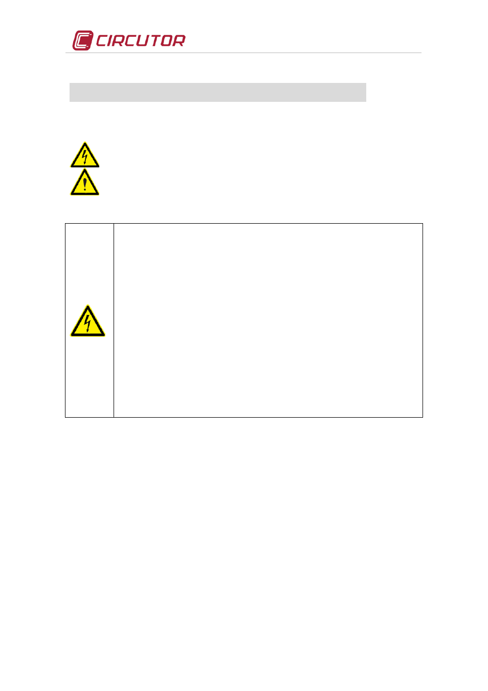 CIRCUTOR OPTIM Series User Manual | Page 2 / 20