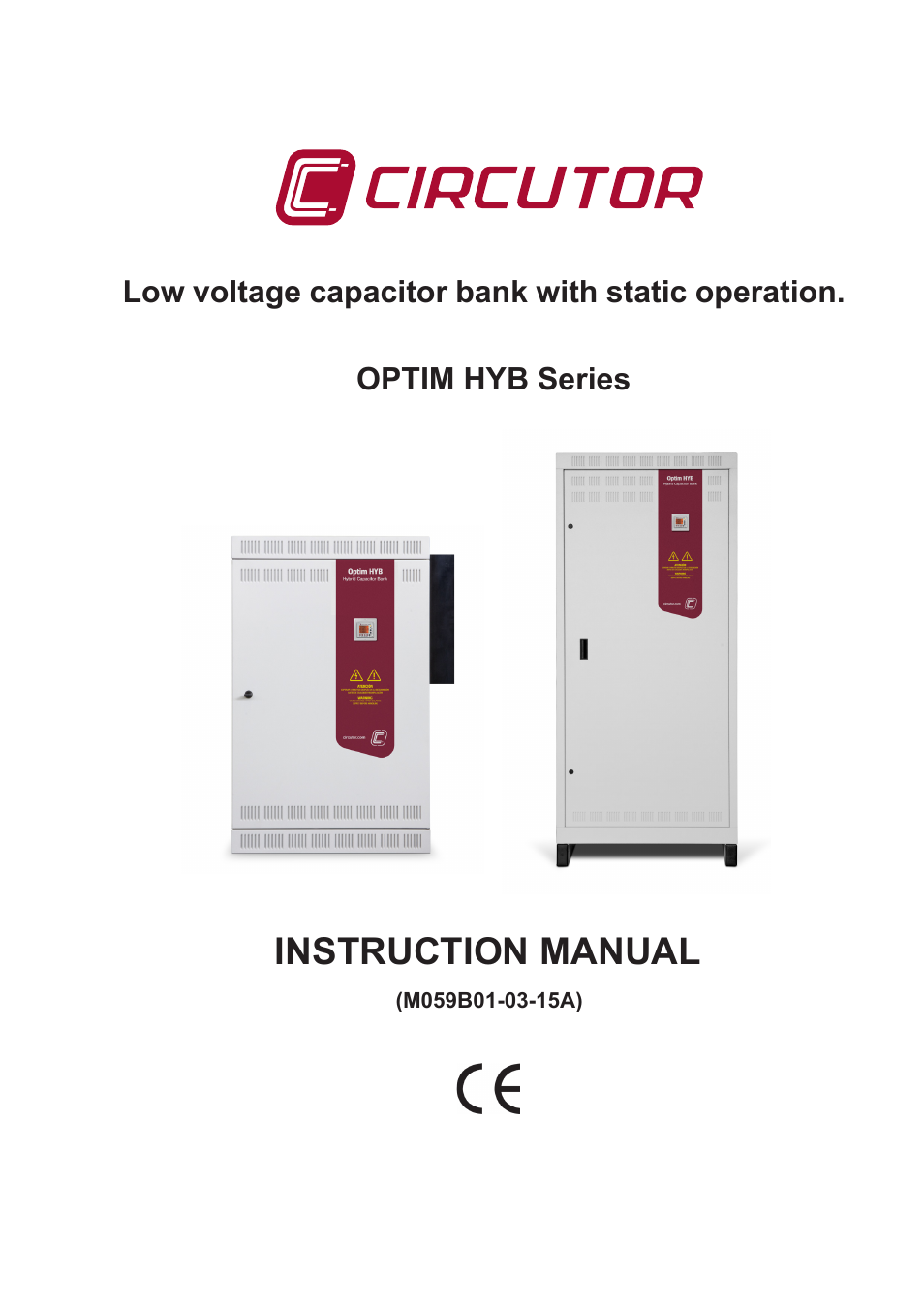 CIRCUTOR OPTIM HYB Series User Manual | 36 pages