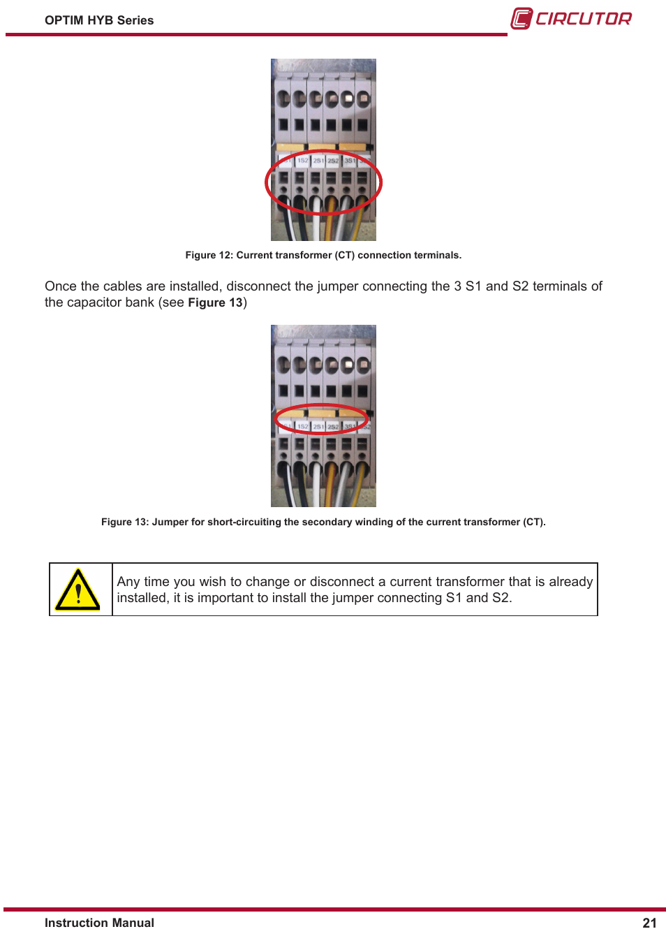 Figure 12 | CIRCUTOR OPTIM HYB Series User Manual | Page 21 / 36