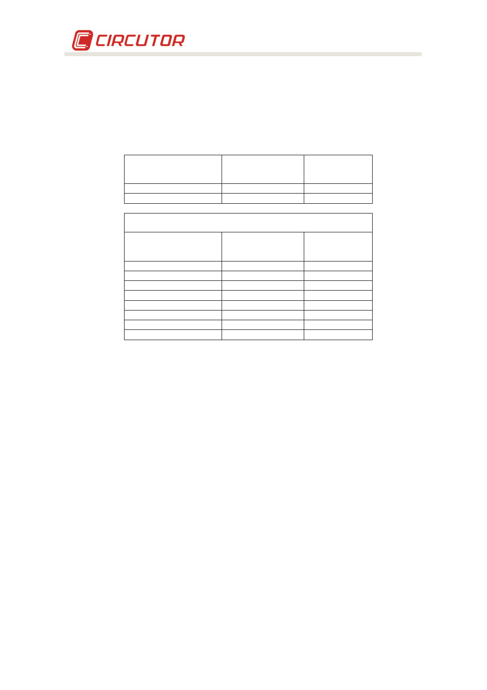CIRCUTOR OPTIM-FR Series User Manual | Page 16 / 19