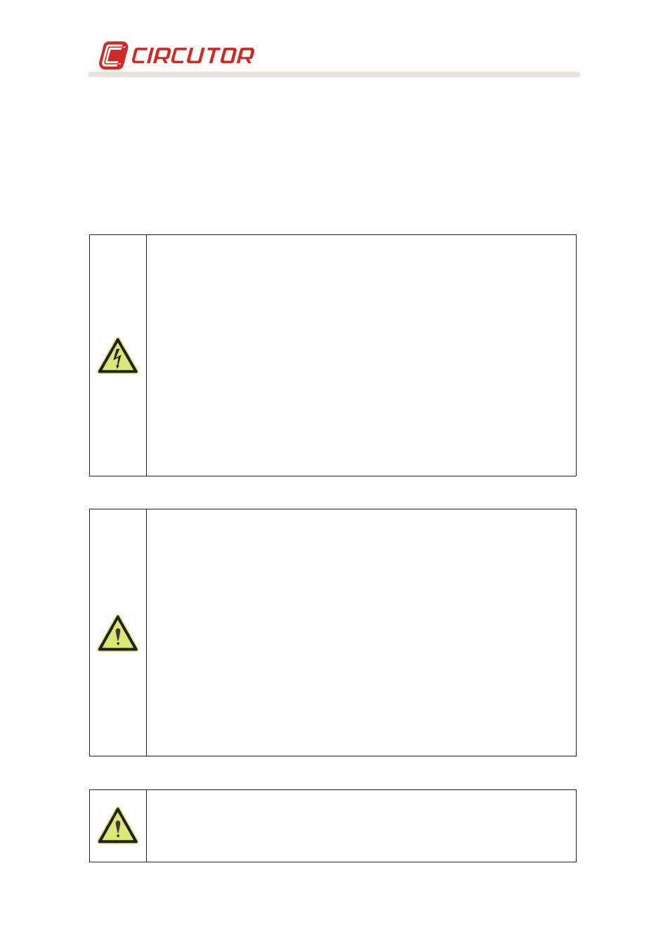 CIRCUTOR OPTIM-FR Series User Manual | Page 4 / 19