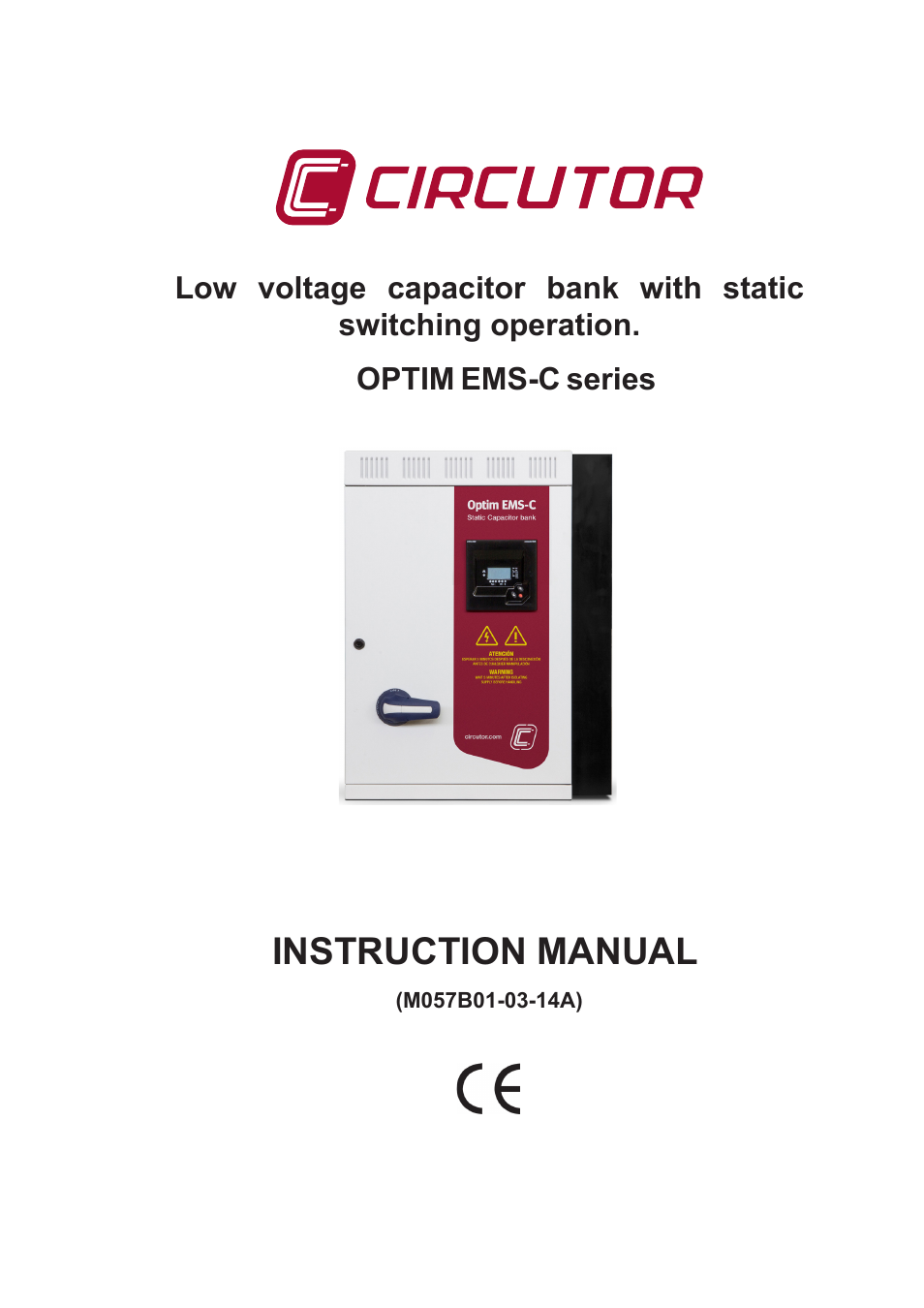 CIRCUTOR OPTIM-EMS-C Series User Manual | 28 pages