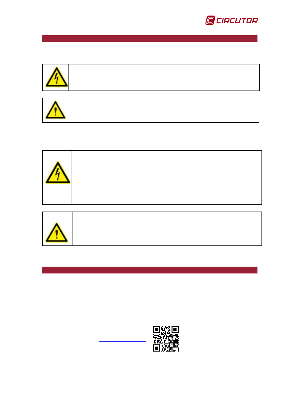 CIRCUTOR AFQ Series User Manual | Page 3 / 106