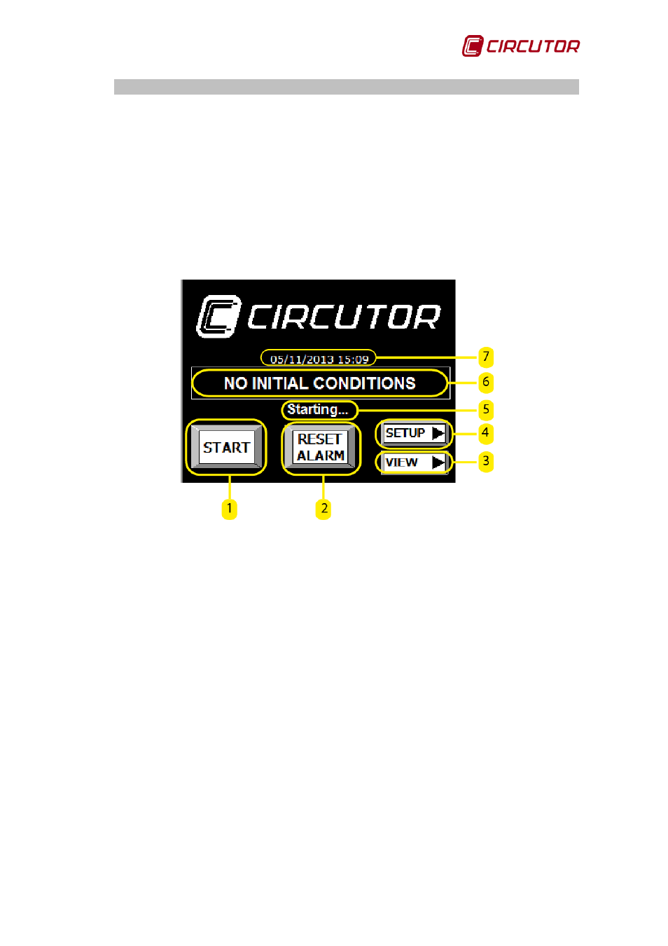 Main screen, Display | CIRCUTOR AFQ Series User Manual | Page 37 / 106