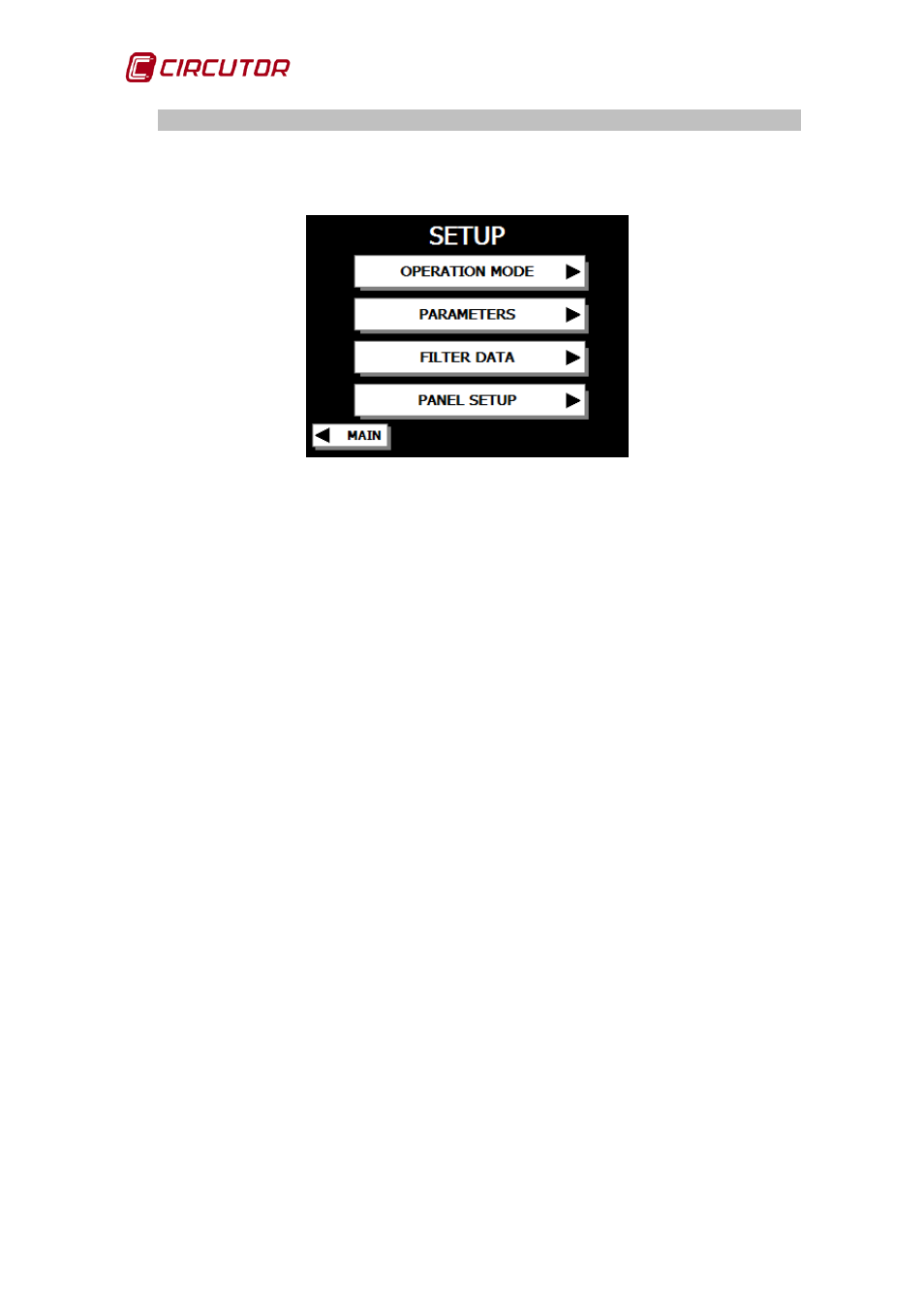 Configuration | CIRCUTOR AFQ Series User Manual | Page 48 / 106