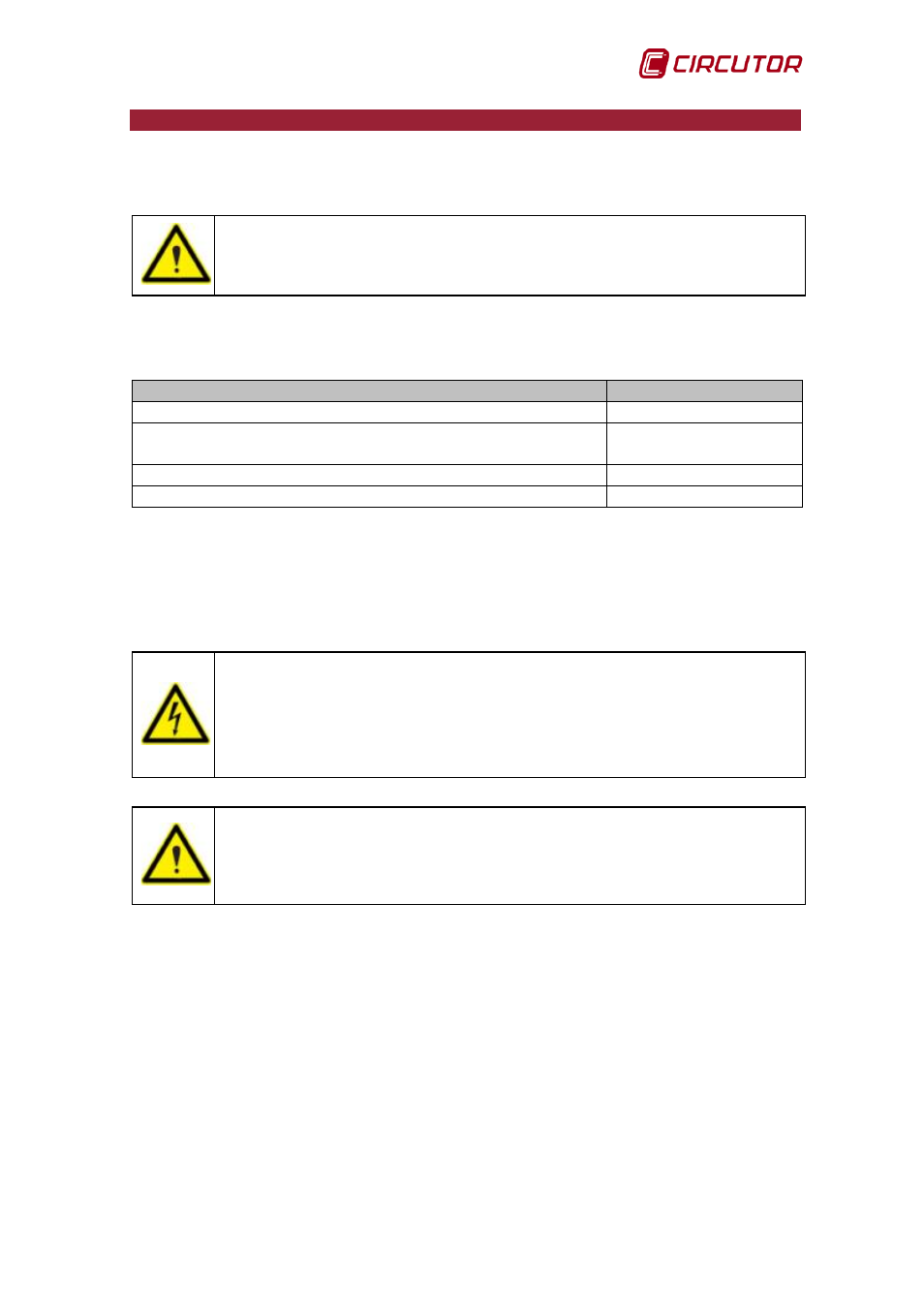 Maintenance | CIRCUTOR AFQ Series User Manual | Page 63 / 106