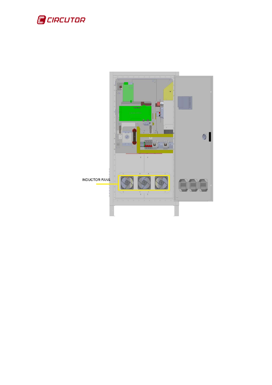 Inductor cooling fans, Afq-4w-25 a / 50 a / 100 a models | CIRCUTOR AFQ Series User Manual | Page 66 / 106