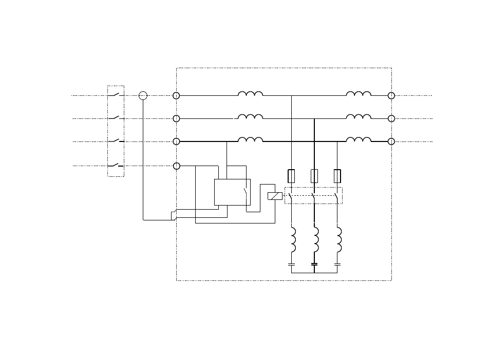 7 schematics, Load side, Fig. 3.- schematic drawing | CIRCUTOR LCL Series User Manual | Page 8 / 10