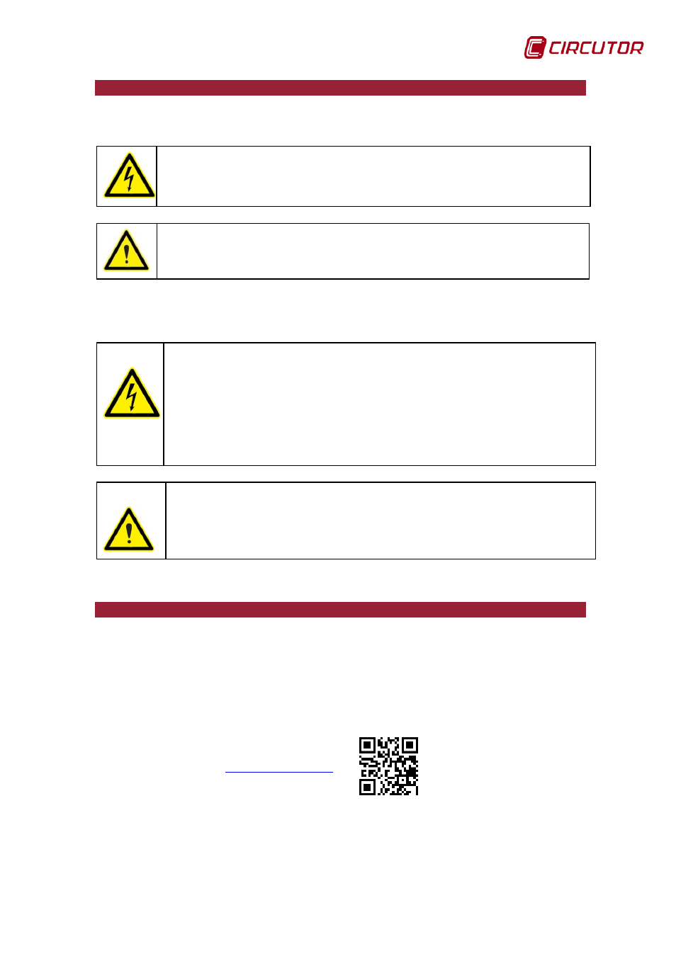 CIRCUTOR CDP-0 User Manual | Page 3 / 74