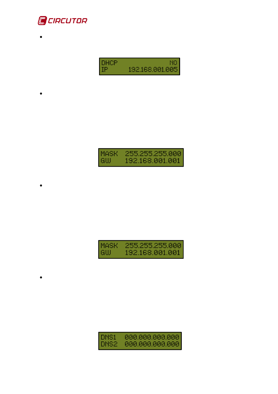 CIRCUTOR CDP-0 User Manual | Page 44 / 74
