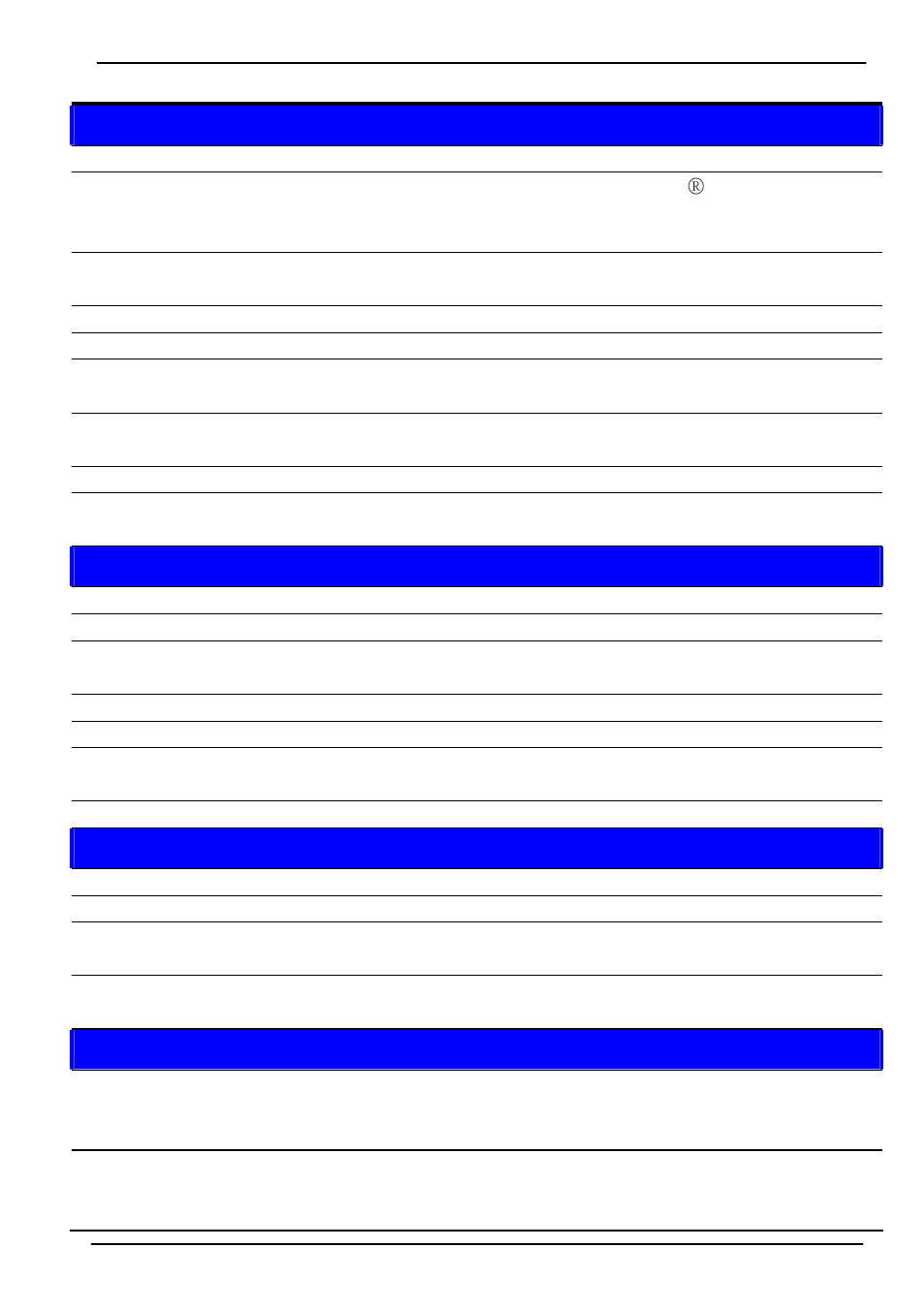 2 <product specification | COMMELL FS-A76 User Manual | Page 9 / 41