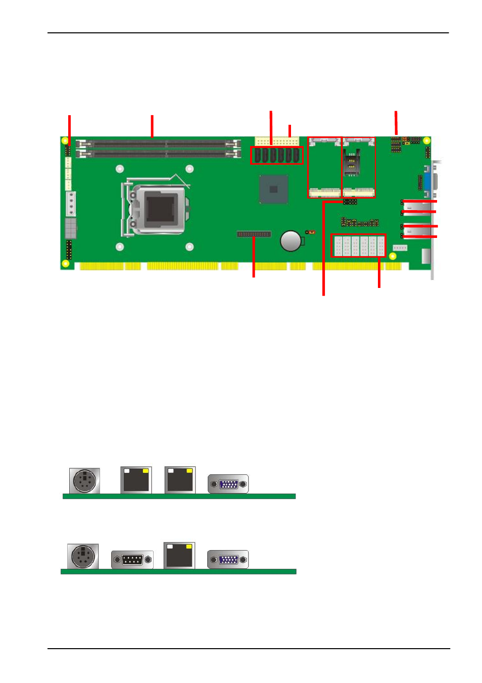 Chapter 2 <hardware setup, 1 <connector location | COMMELL FS-A74 User Manual | Page 13 / 45