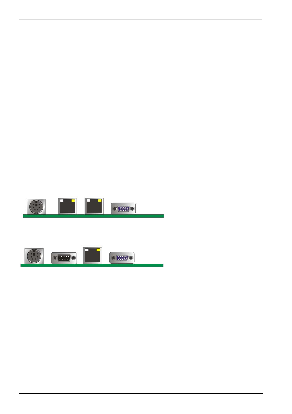 8 <onboard display interface | COMMELL FS-A74 User Manual | Page 20 / 45