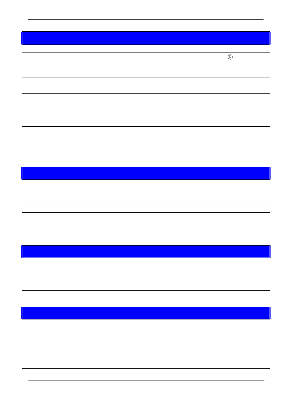 2 <product specification | COMMELL FS-A74 User Manual | Page 9 / 45