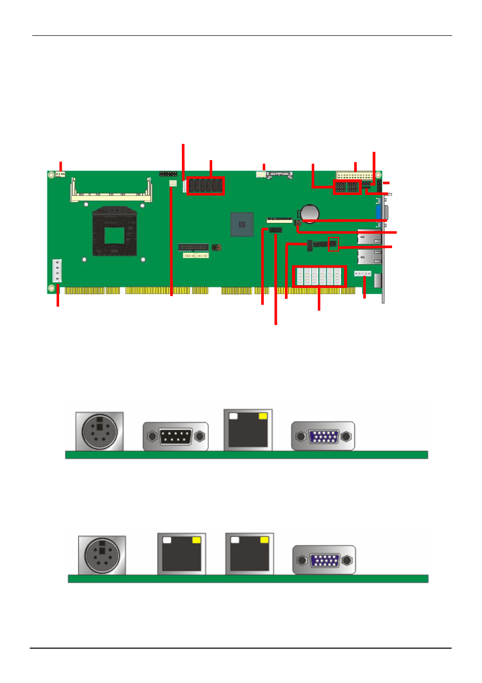 Chapter 2 <hardware setup, 1 <connector location | COMMELL FS-A73 User Manual | Page 12 / 52