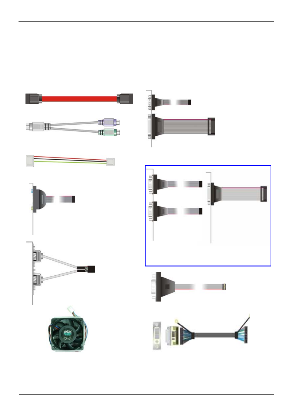 Packing list, Hardware, Cable kit: other accessories | COMMELL FS-A73 User Manual | Page 3 / 52