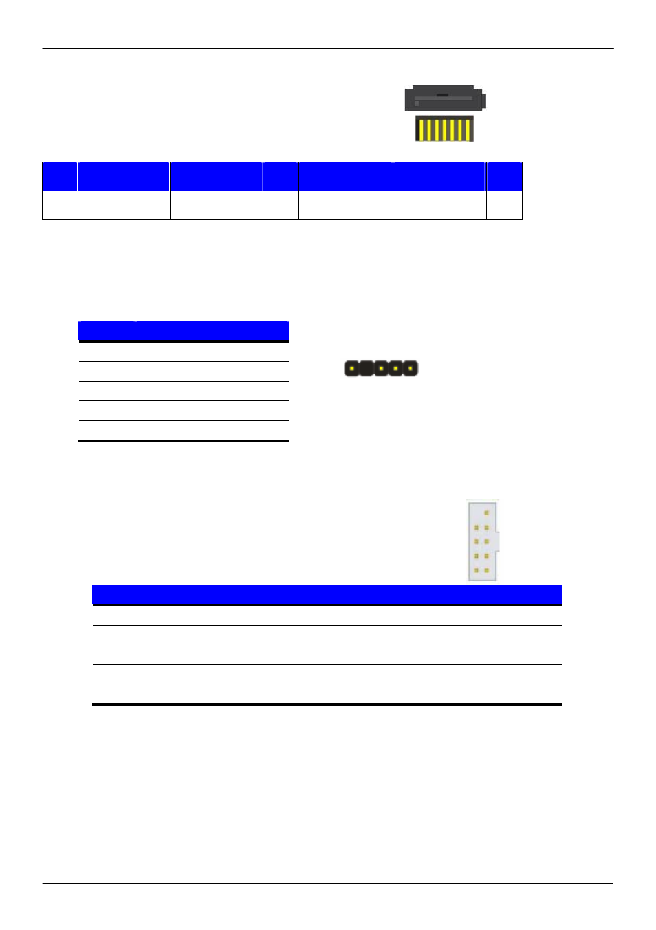 Appendix a <i/o port pin assignment, A.1 <serial ata port, A.2 <irda port | A.3 <serial port | COMMELL FS-A73 User Manual | Page 44 / 52