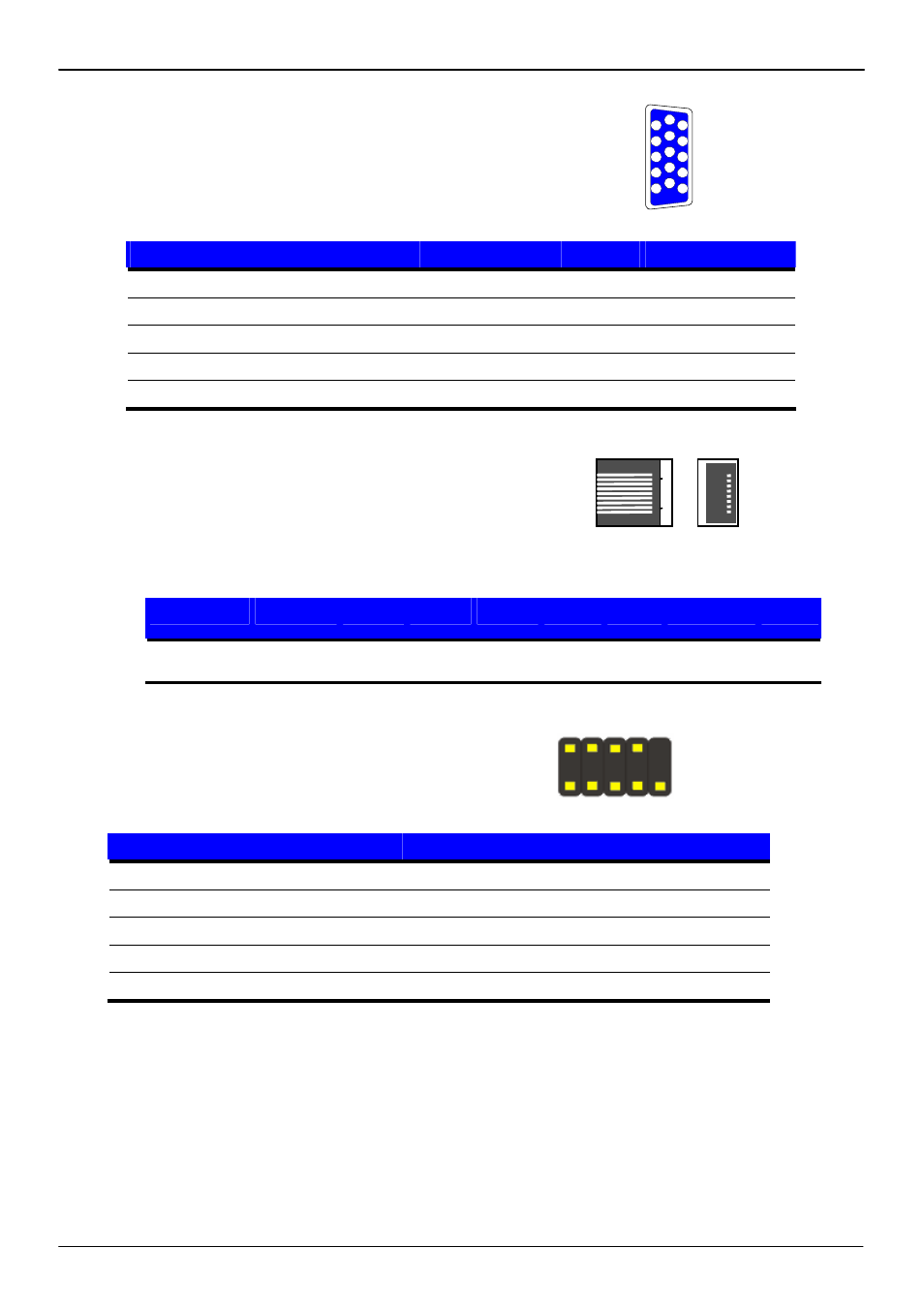 A.4 <vga port, A.5 <lan port, A.6 < usb interface | COMMELL FS-A73 User Manual | Page 45 / 52
