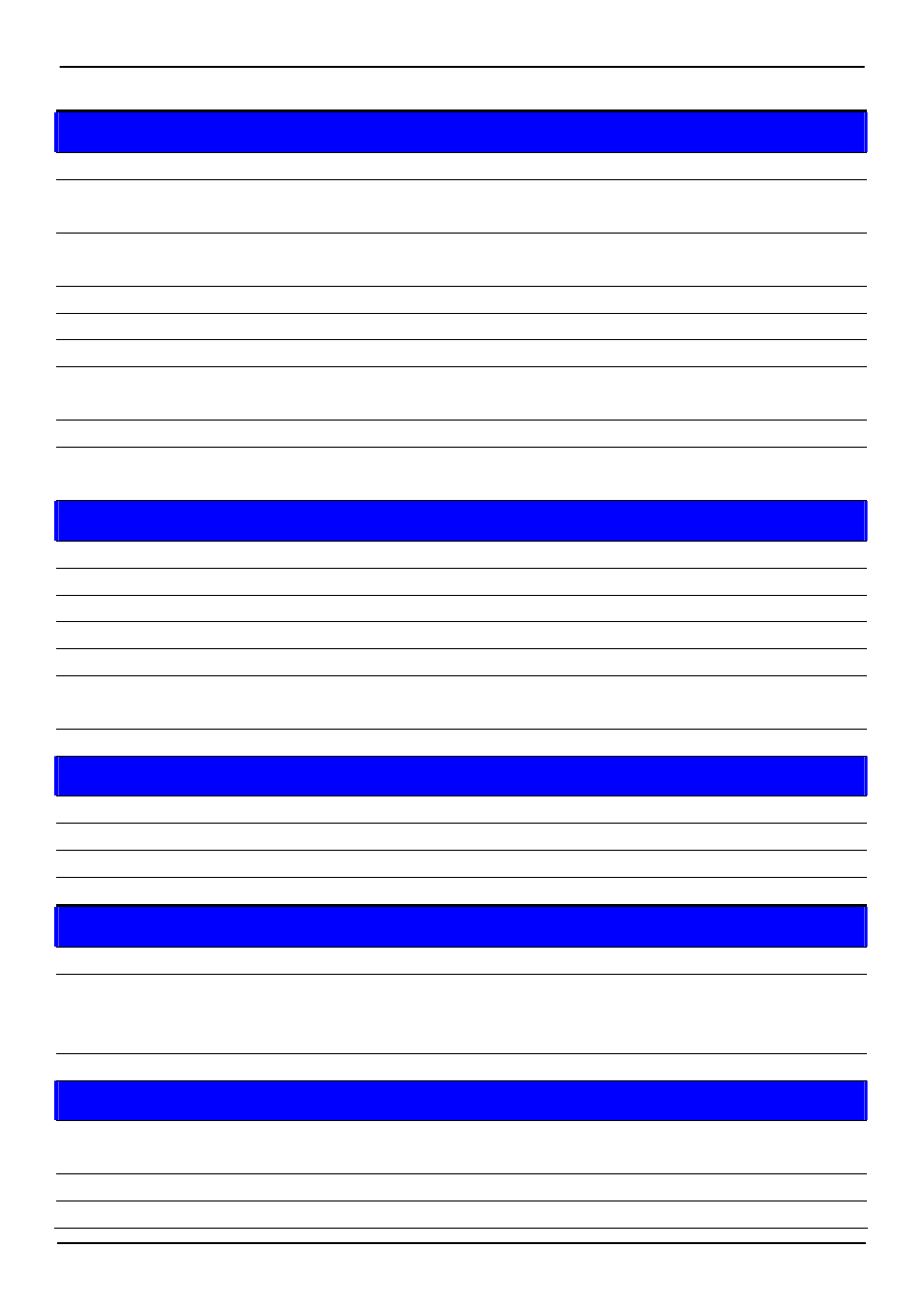 2 <product specification | COMMELL FS-A73 User Manual | Page 8 / 52