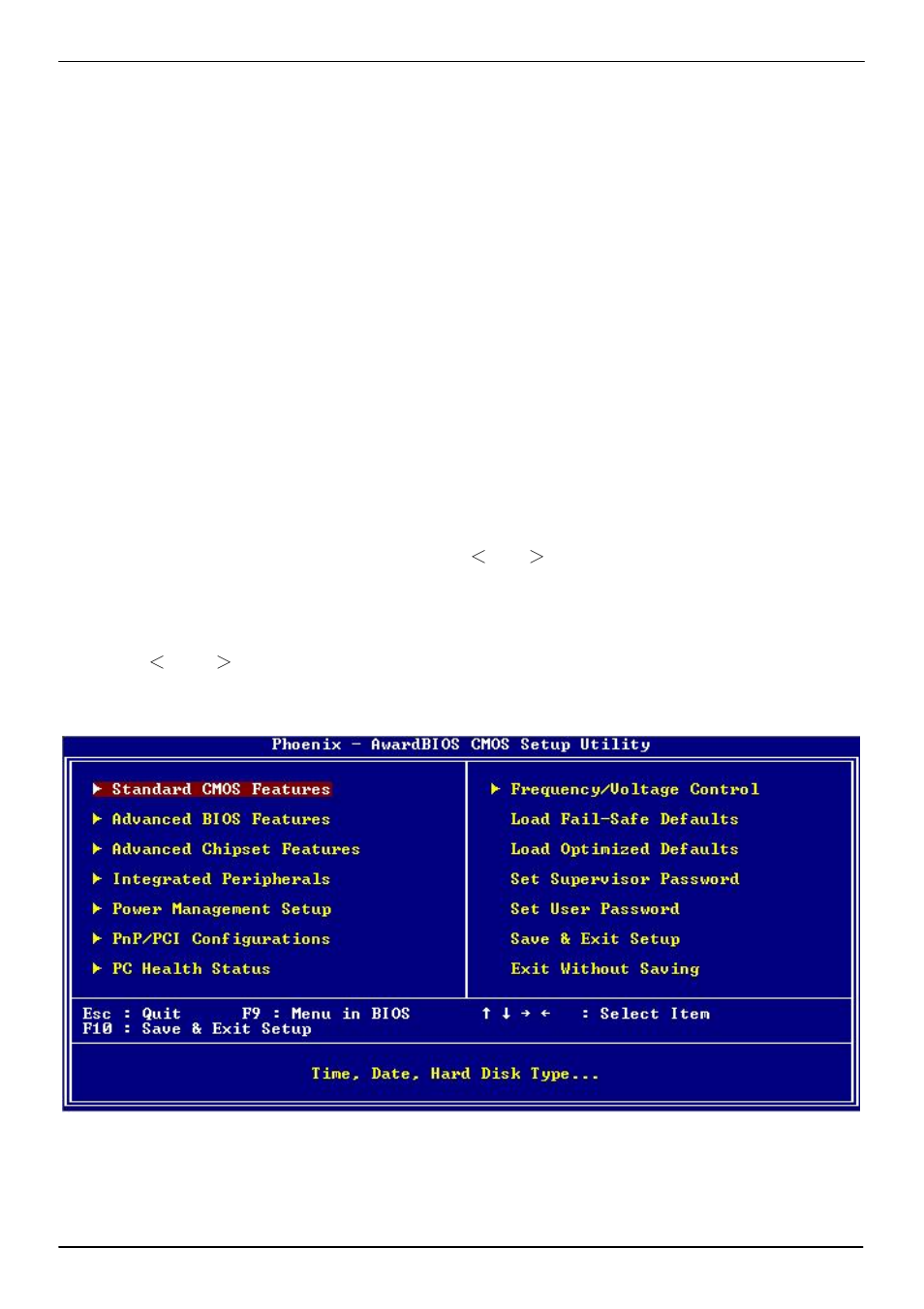 Chapter 4 <bios setup | COMMELL FS-A72 User Manual | Page 41 / 54