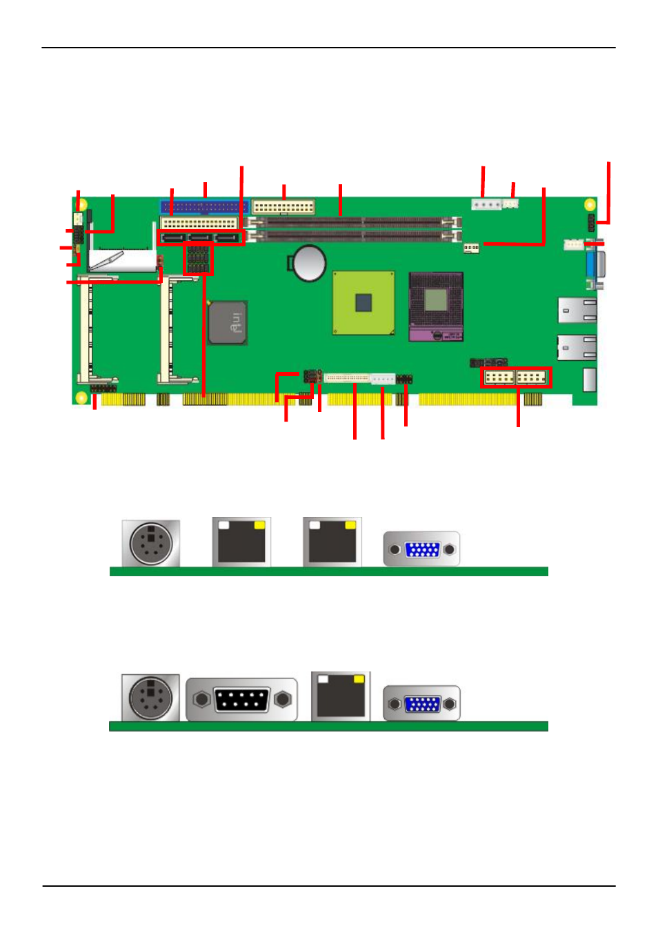 Chapter 2 <hardware setup, 1 <connector location | COMMELL FS-A71 User Manual | Page 12 / 49
