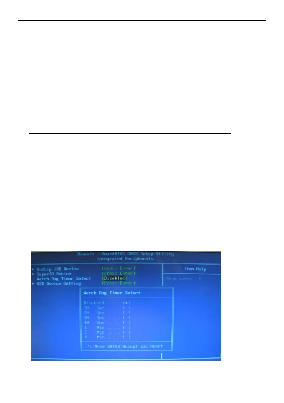 Appendix e <watch dog timer setting | COMMELL FS-A71 User Manual | Page 48 / 49