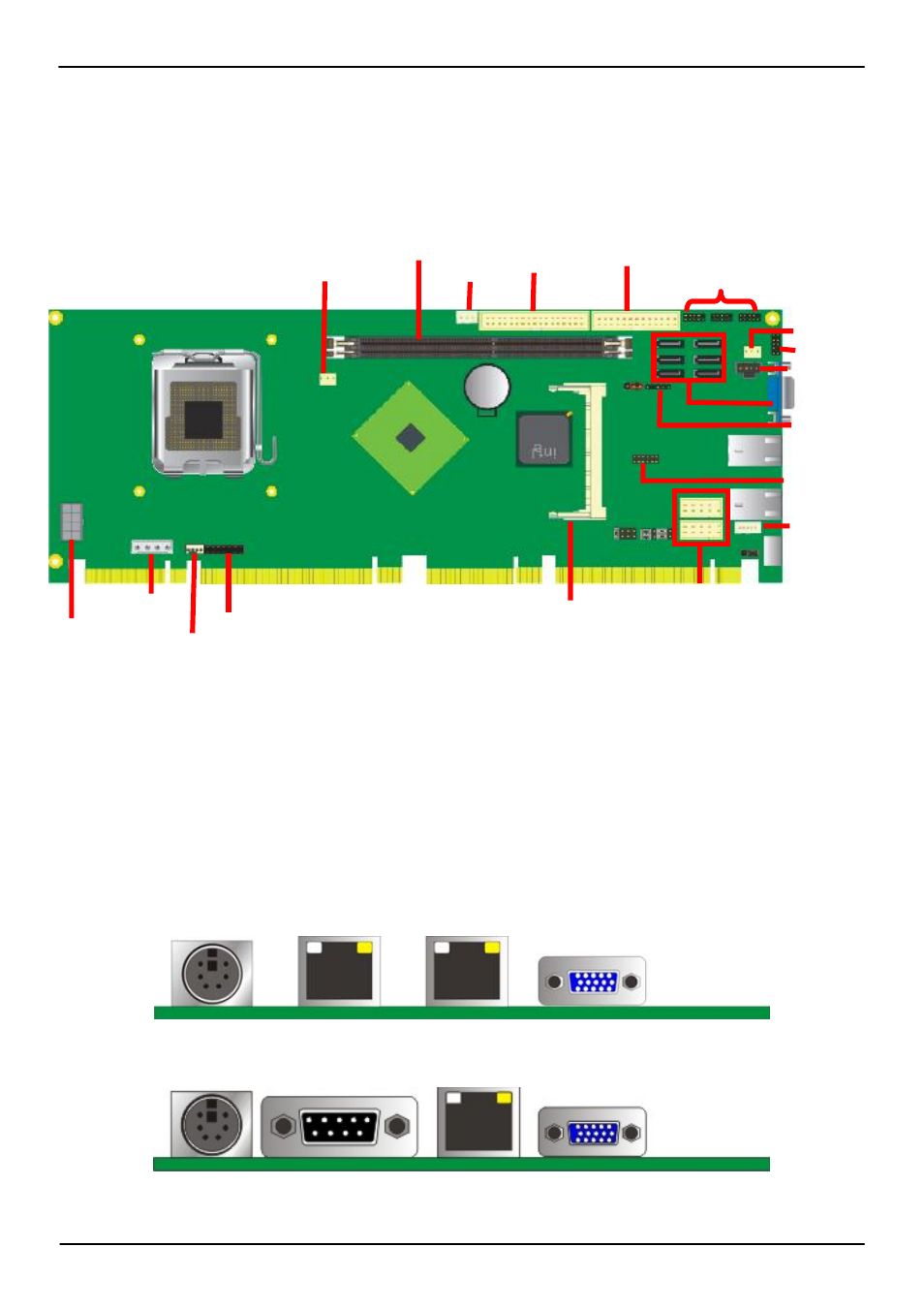 Chapter 2 <hardware setup, 1 <connector location | COMMELL FS-A70 User Manual | Page 12 / 53