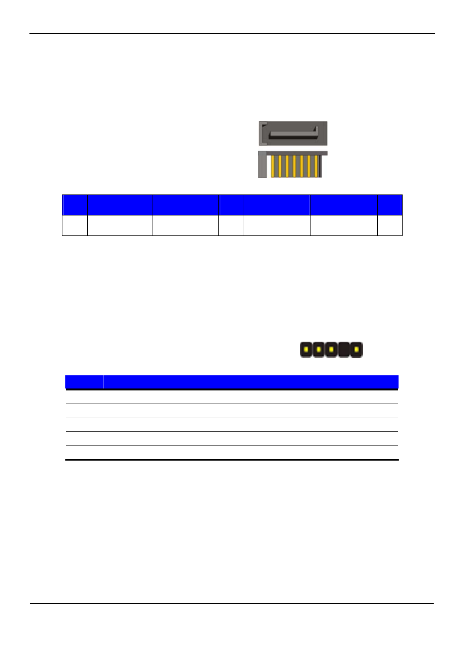 Appendix a <i/o port pin assignment, A.1 <serial ata port, A.2 <irda port | COMMELL FS-A70 User Manual | Page 42 / 53