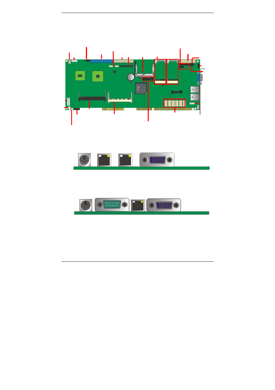 Chapter 2 <hardware setup, 1 <connector location | COMMELL FE-97G User Manual | Page 15 / 55