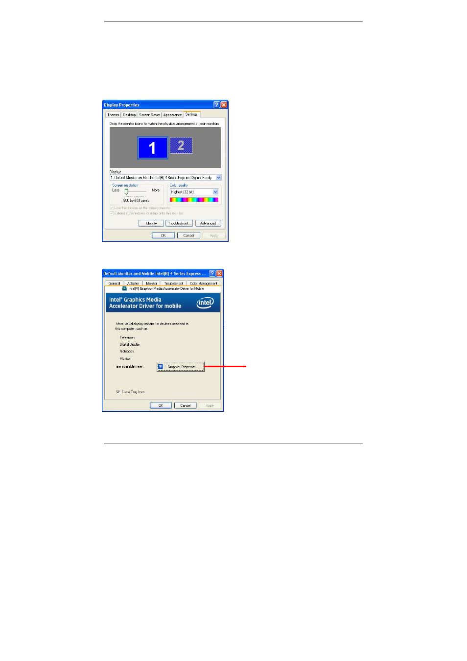 3 <display properties setting | COMMELL FE-97G User Manual | Page 39 / 55