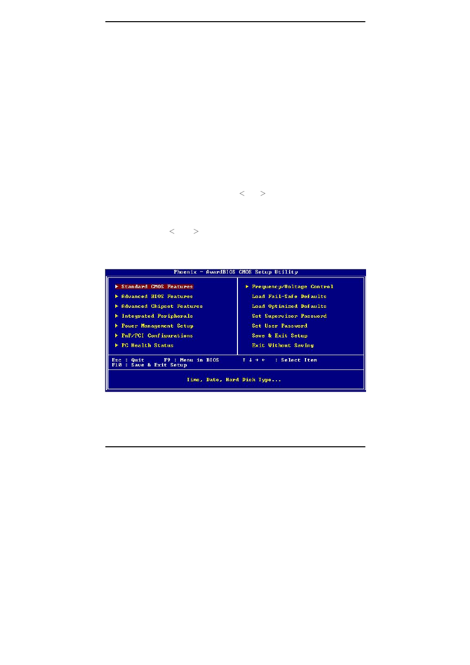 Chapter 4 <bios setup | COMMELL FE-97G User Manual | Page 41 / 55