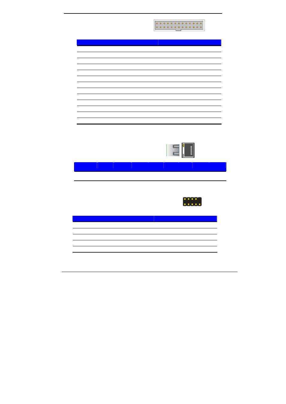 A.6 <parallel port, A.7 <lan port, A.8 <usb interface | COMMELL FE-97G User Manual | Page 46 / 55