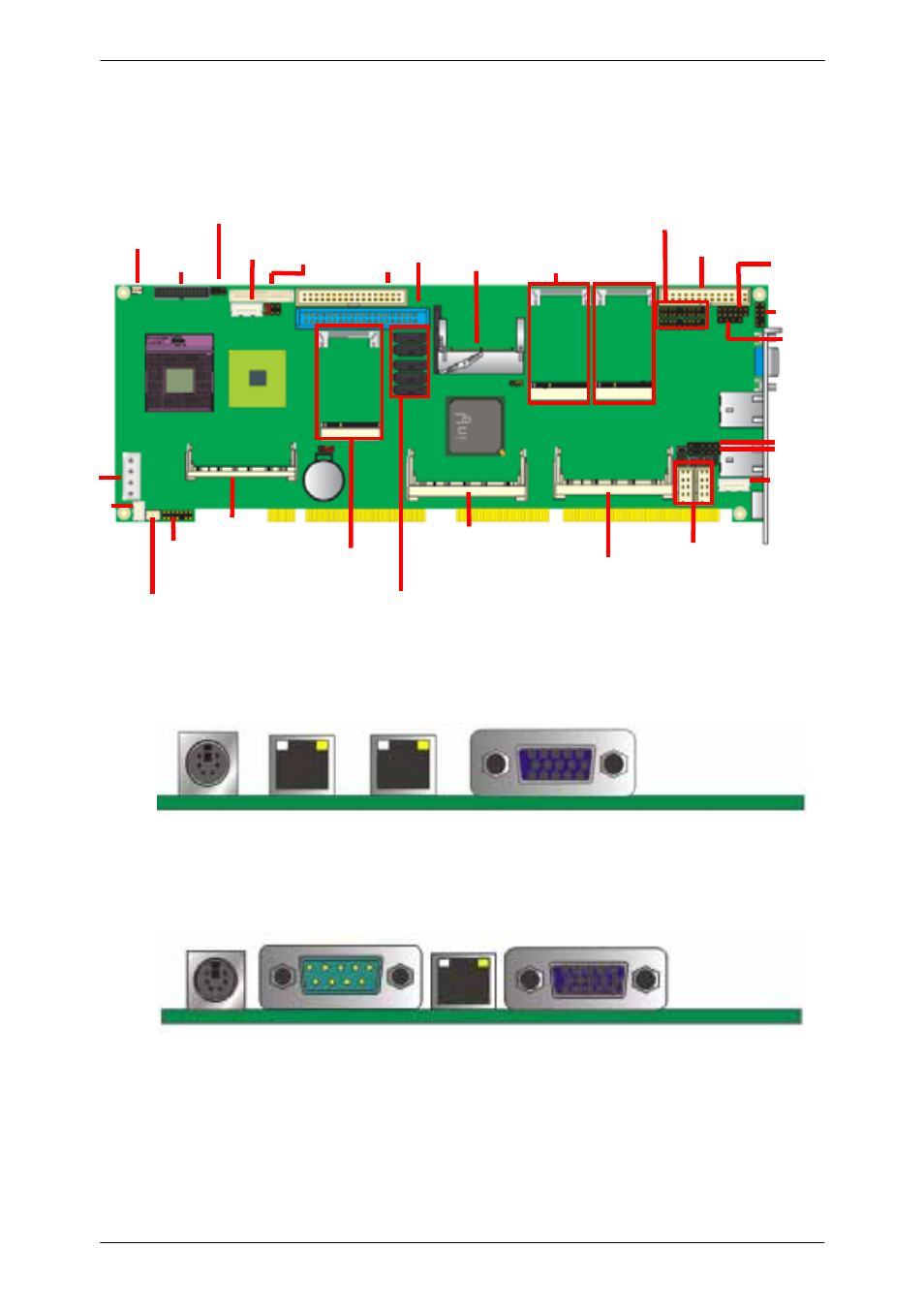 Chapter 2 <hardware setup, 1 <connector location | COMMELL FS-97E User Manual | Page 13 / 54