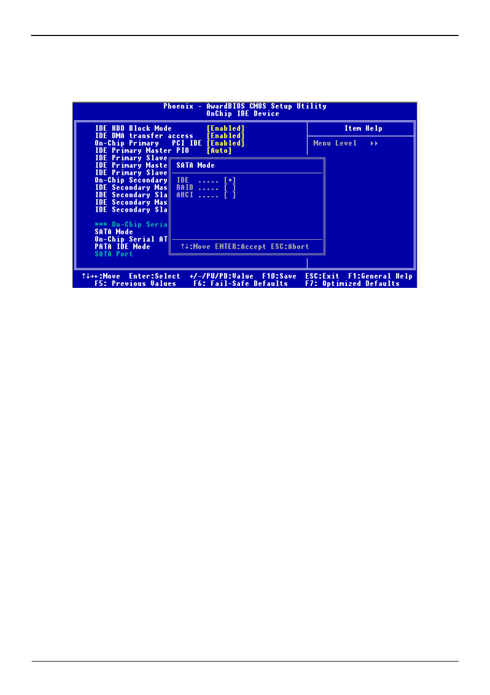 Chapter 3 <system configuration, 1 <sata configuration | COMMELL FS-97D User Manual | Page 39 / 61